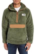 Men's The North Face Campshire Anorak Fleece Jacket - Green