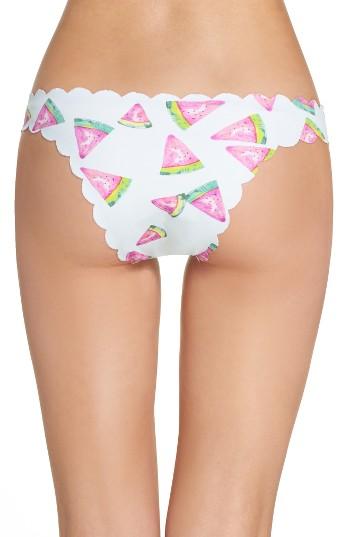 Women's Pilyq Reversible Seamless Bikini Bottoms - Blue/green