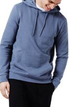 Men's Topman Classic Fit Pullover Hoodie - Blue