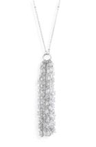 Women's Nordstrom Long Crystal Tassel Necklace