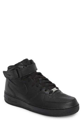 Men's Nike Air Force 1 Mid '07 Sneaker M - Black