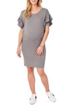 Women's Ingrid & Isabel Ruffle Sleeve Maternity T-shirt Dress