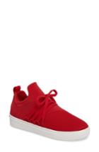 Women's Steve Madden Lancer Sneaker .5 M - Red