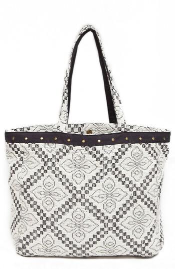 Amuse Society Coastal Love Affair Crochet Tote - Black
