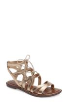 Women's Sam Edelman 'gemma' Lace-up Sandal .5 M - Pink