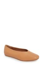 Women's Clarks Margot Free Flat M - Beige