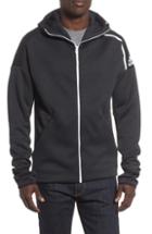 Men's Adidas Zne Fast Release Hooded Jacket, Size - Black