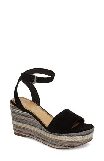 Women's Splendid Felix Platform Wedge Sandal M - Black