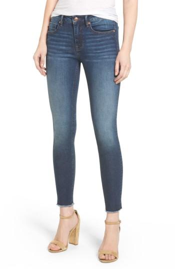 Women's Vigoss Jagger High Waist Ankle Skinny Jeans - Blue