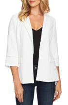Women's Cece Tiered Three Quarter Sleeve Jacket - Ivory