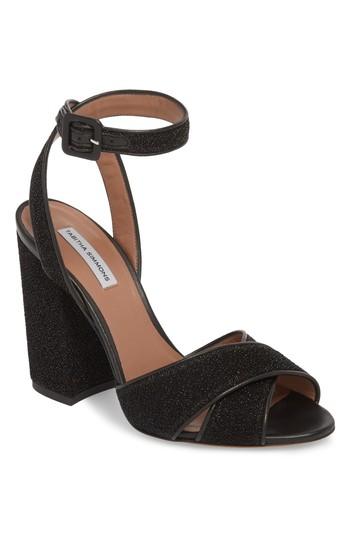 Women's Tabitha Simmons Connie Ankle Strap Sandal Us / 40eu - Black