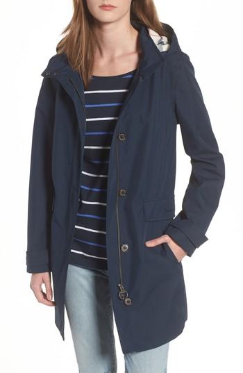 Women's Barbour Kirkwall Hooded Jacket Us / 14 Uk - Blue