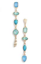 Women's Halogen Mix Shape Stone Drop Earrings