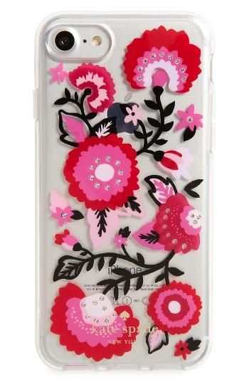 Kate Spade New York Jeweled Garland Iphone 7 & 7 Case -