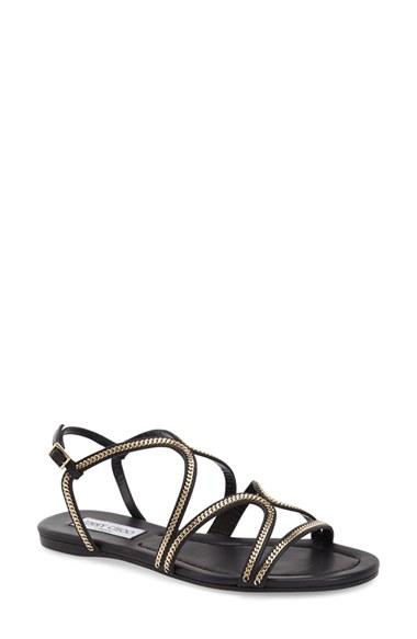 Women's Jimmy Choo 'nickel' Sandal Us / 34eu - Black