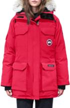 Women's Canada Goose Expedition Hooded Down Parka With Genuine Coyote Fur Trim