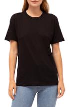 Women's Stateside Crewneck Slub Tee - Black