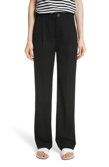 Women's Vince Relaxed Trousers - Black