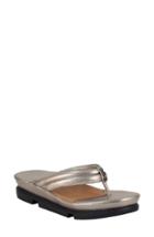Women's L'amour Des Pieds Villapapavero Flip Flop M - Metallic