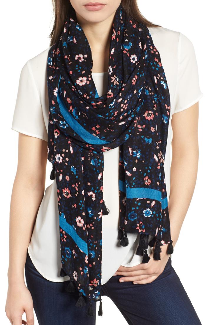 Women's Kate Spade New York Ditsy Vine Scarf