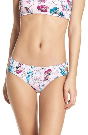 Women's The Bikini Lab Bouquet Cutout Bikini Bottoms