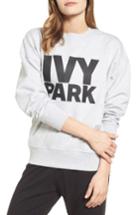 Women's Ivy Park Logo Sweatshirt, Size - Grey
