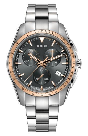 Men's Rado Hyperchrome Chronograph Bracelet Watch, 44.9mm
