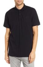 Men's Reigning Champ Monogram Pique Polo - Black