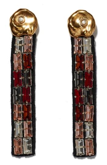 Women's Lizzie Fortunato Discoteca Linear Drop Earrings