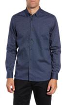 Men's Ted Baker London Finsbur Slim Fit Floral Sport Shirt (s) - Blue