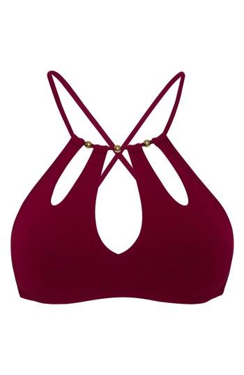 Women's Robin Piccone Luca Cutout Bikini Top