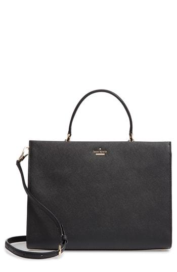 Kate Spade New York Cameron Street - Sarah Leather Satchel - Black