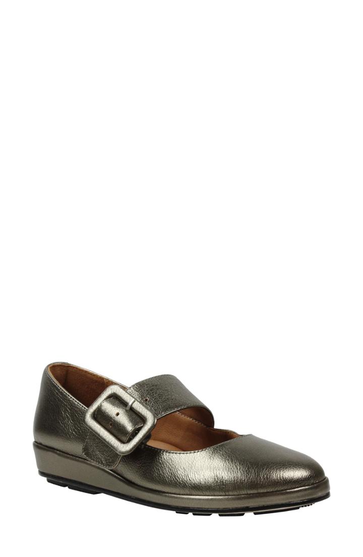 Women's L'amour Des Pieds Cathenne Mary Jane M - Metallic