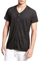 Men's Vestige Baseball Shirt - Black