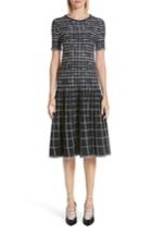 Women's Jason Wu Graduated Check Dress - Black