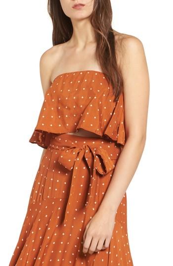 Women's The Fifth Label Solana Crop Top - Yellow