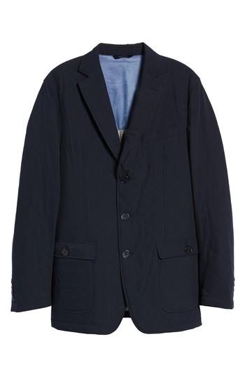 Men's Cardinal Of Canada Classic Fit Quilted Blazer, Size - Blue