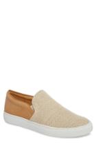 Men's Donald Pliner Albin Raffia Slip-on Sneaker M - Beige