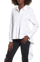 Women's Bp. High/low Tunic Shirt, Size - White
