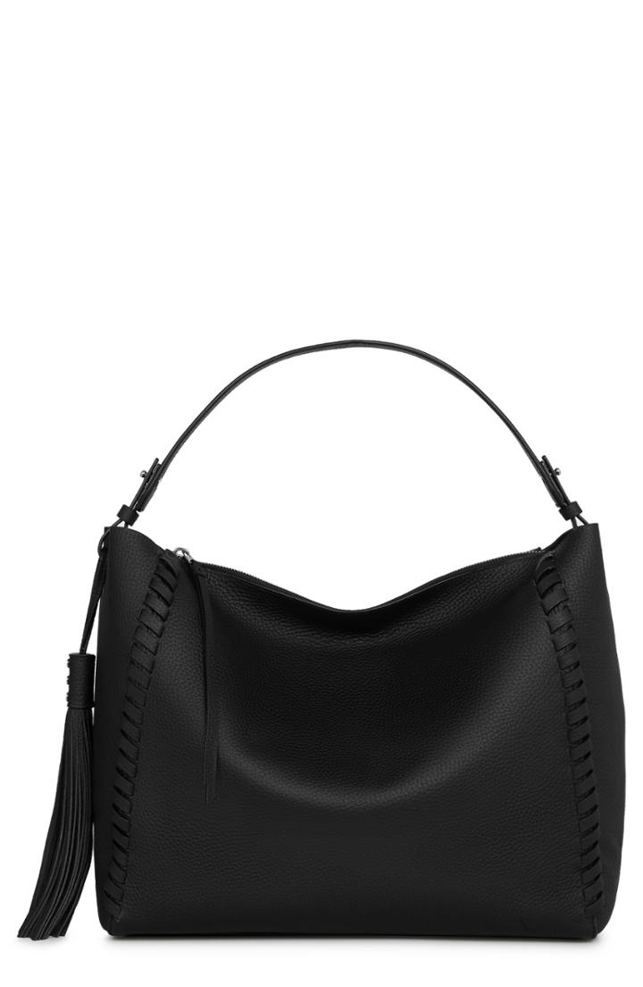 Allsaints Kepi East/west Leather Tote -
