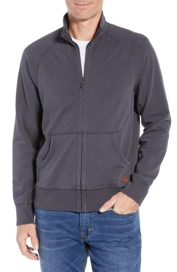 Men's Tommy Bahama Coast Mock Neck Full Zip Sweatshirt - Blue