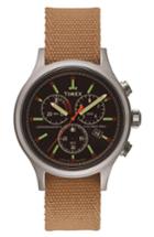 Men's Timex Allied Chronograph Reversible Strap Watch, 40mm