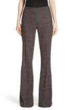Women's Michael Kors Plaid Stretch Wool Flannel Pants