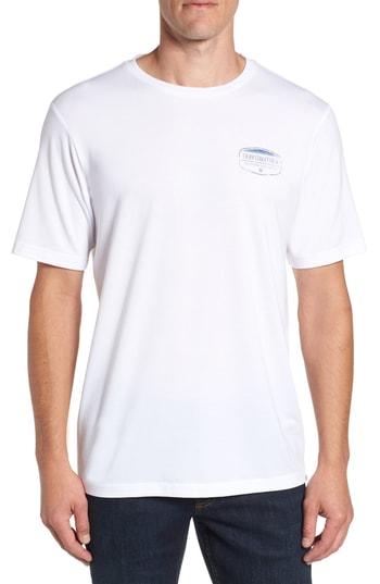 Men's Travis Mathew Tranquilize Graphic T-shirt - White