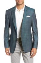 Men's Boss Hutsons Trim Fit Sport Coat S - Green