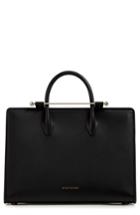 Strathberry Large Leather Tote - Black