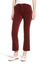 Women's Ag Jodi Crop Flare Jeans - Red