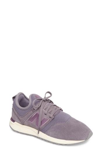 Women's New Balance Sport Style 247 Sneaker B - Burgundy