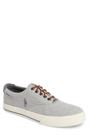 Men's Polo Ralph Lauren Vaughn Sneaker .5 D - Grey