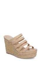 Women's Charles By Charles David Loyal Wedge Sandal .5 M - Beige